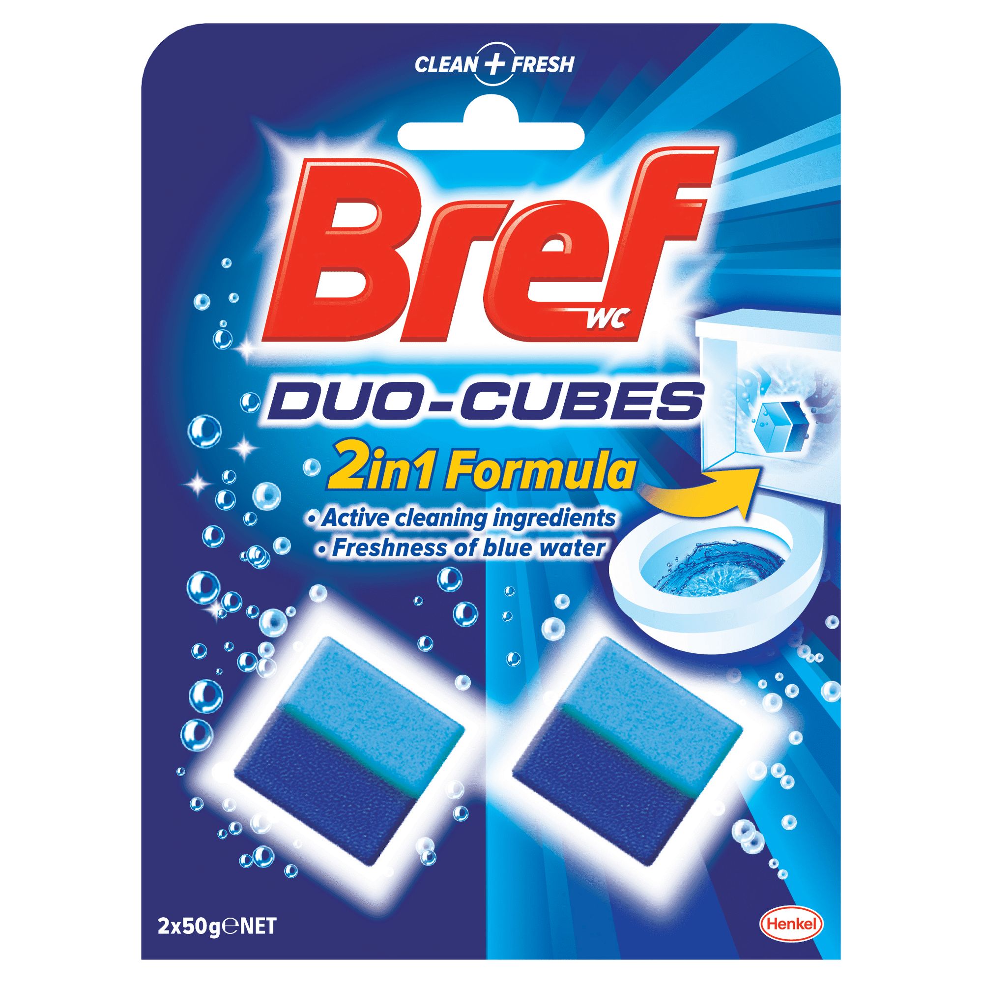 Bref Original Duo Cubes Toilet Cleaner 2x50g