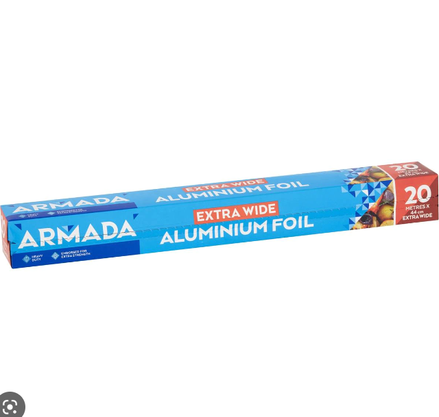 Armada Extra Wide Aluminium Foil 20m x 44cm