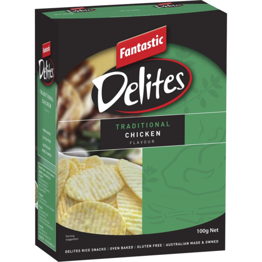 Fantastic Delites Traditional Chicken 100g