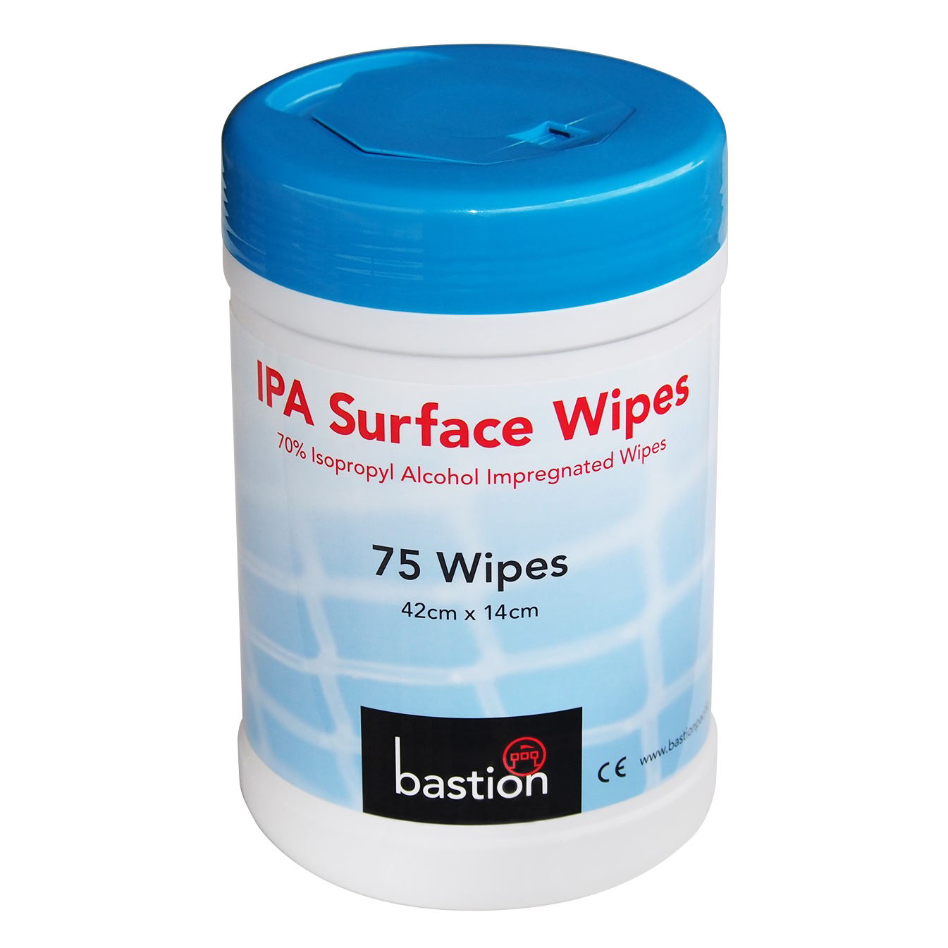 Bastion IPA Surface Wipes, 75 Sheets