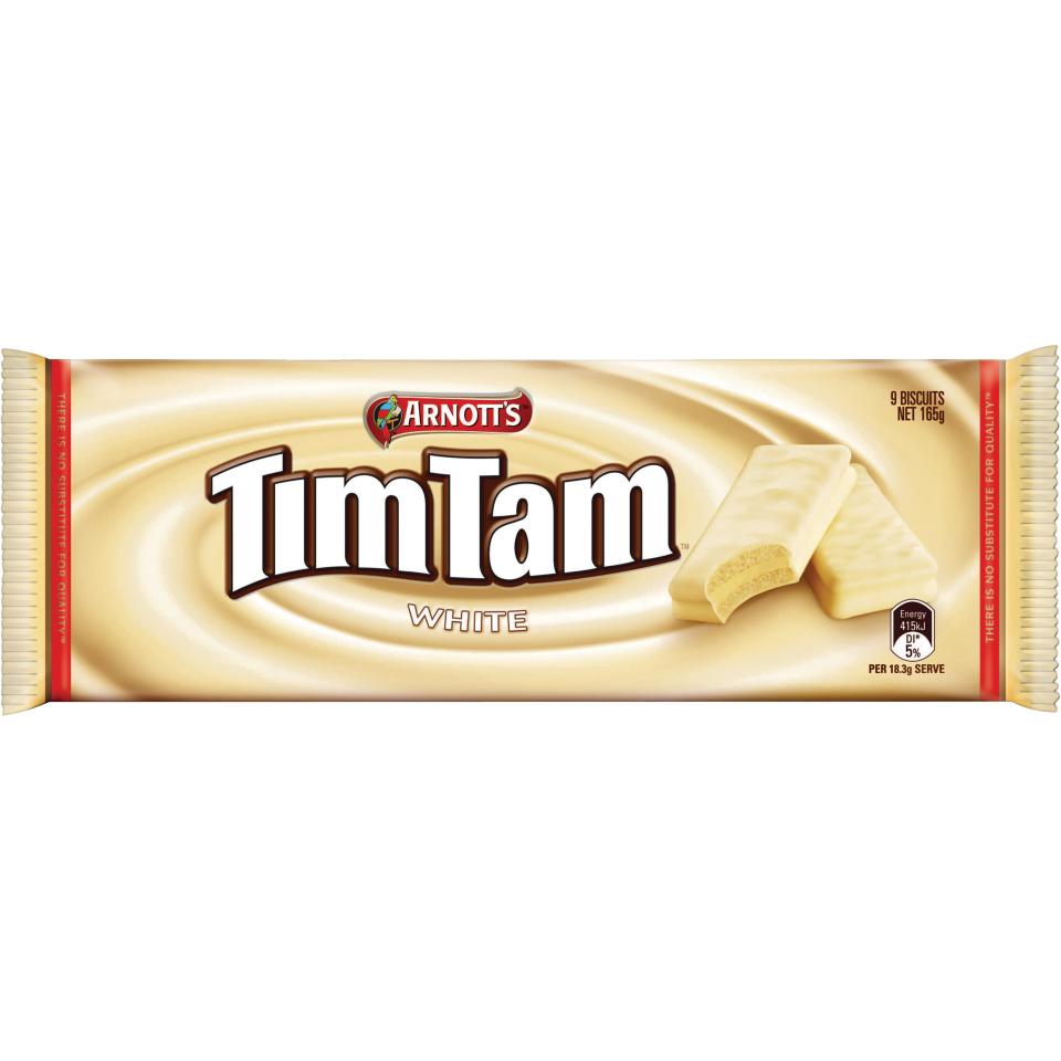 Arnott's Tim Tam White 165g