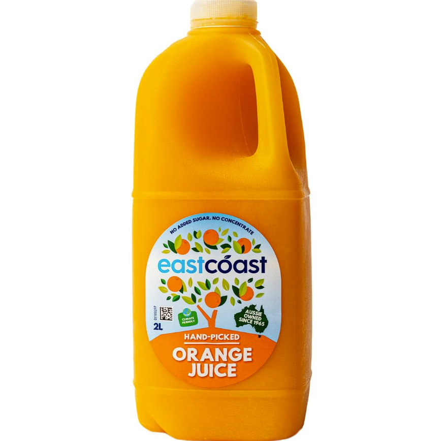 Eastcoast Orange Juice 2l