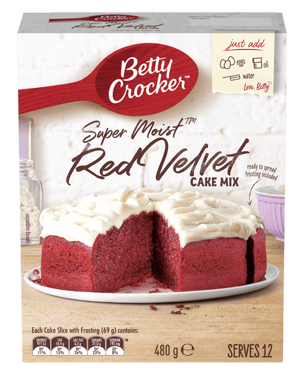 Betty Crocker Red Velvet Cake Mix 480g