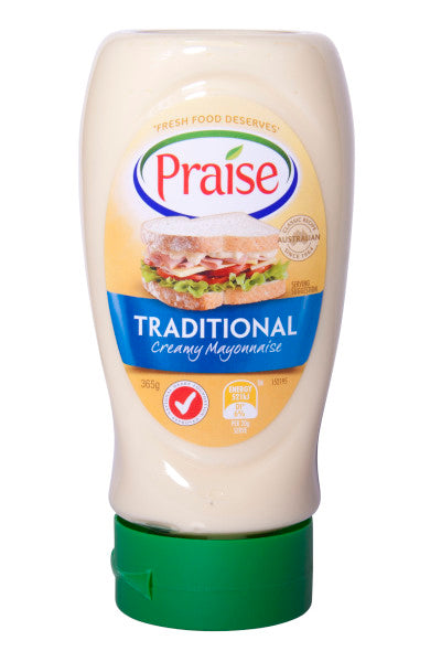 Praise Mayonnaise Trad Sqz 365G